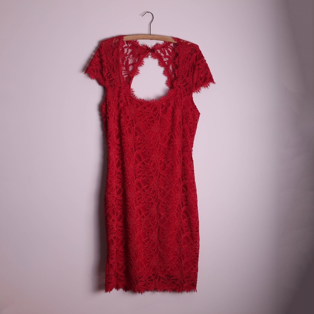 Red Lace Dress